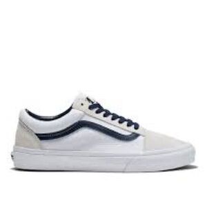 Vans old skool white and blue Sneakers M8 W9.5